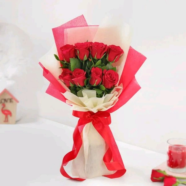 Red Roses Bouquet 
