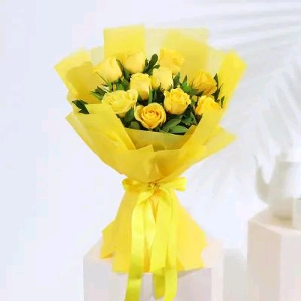 Yellow Roses Bunch