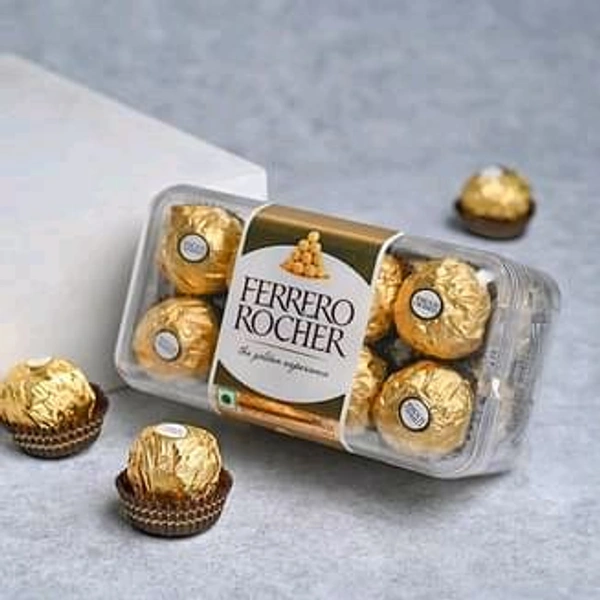 Red Roses Bunch With Ferrero Rocher Chocolate 