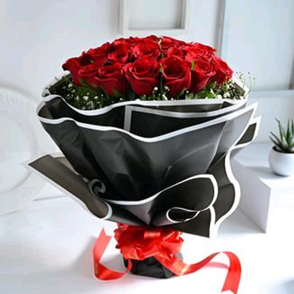 Xl Red Roses Bunch 
