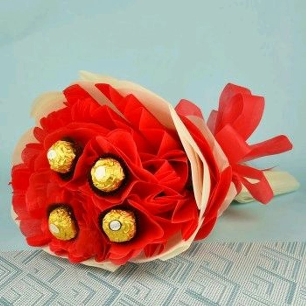 T4 Ferrero Rocher Chocolate Bouquet 