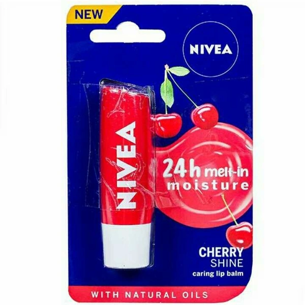 Nivea Cherry Shine Lip Balm 4.8gm