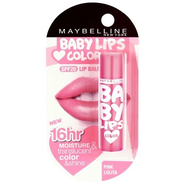Maybelline New York Baby Lips Lip Balm - Pink Lolita, 4 g Pink Lolita Maybelline Baby Lips Lip Balm 50 Rupees Off - Pink Lolita, 4 g Pink Lolita