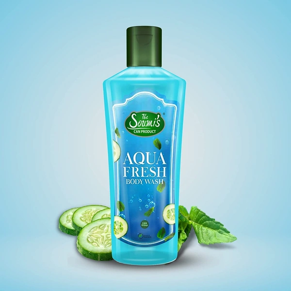 THE SOUMI'S CAN PRODUCT AQUA FRESH BODY WASH 200ML