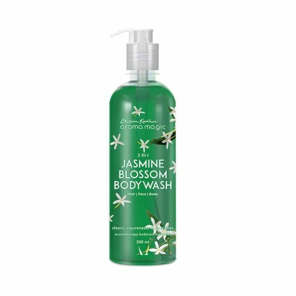 Aroma Magic Aroma Magic 3 in 1 Jasmine Blossom Body Wash, Green, 500 Ml
