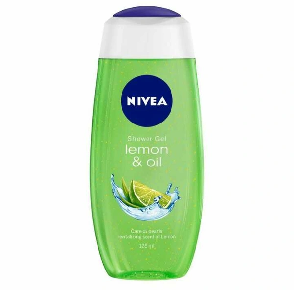 NIVEA Shower Gel, Lemon & Oil Body Wash, Women, 250ml