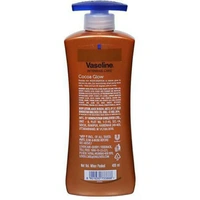 Vaseline Intensive Care 24 hr nourishing Cocoa Glow Body Lotion with Cocoa And Shea Butter, Restores Glow for all skin type - 400 ml