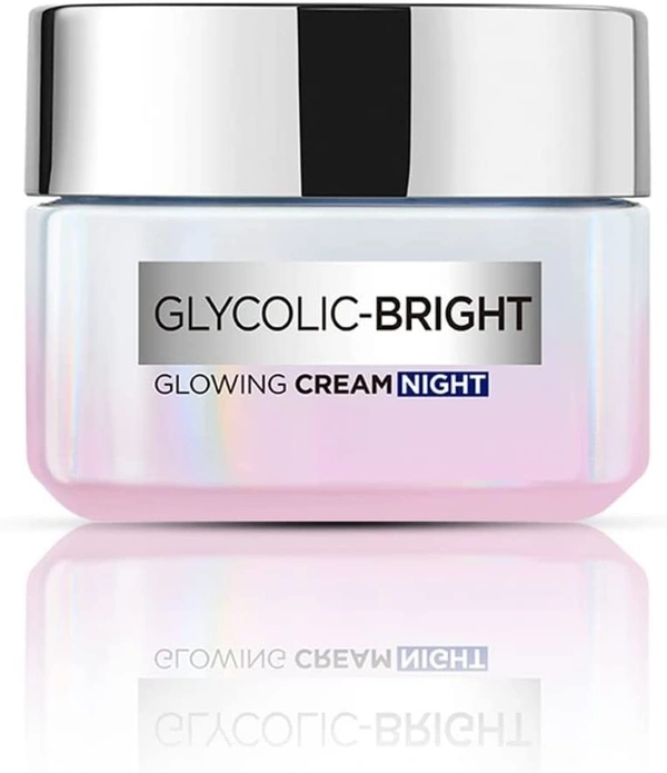 L'Oreal Paris Glycolic Bright Glowing Night Cream, 50ml L'Oreal Paris Glycolic Bright Glowing Night Cream, 15ml