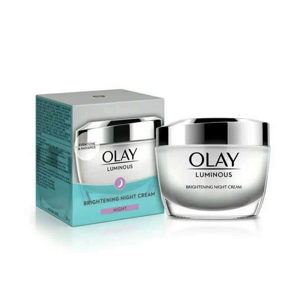 Olay Night Cream: Luminous Night Moisturiser, 50 g