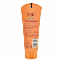 Lotus Herbals Safe Sun 3-in-1 Matte Look Tinted Sunscreen SPF 40 PA+++, Non-Greasy, Mattifying, Instant BB Glow, 100g