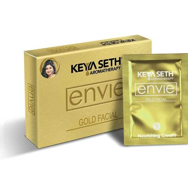 Keya Seth Aromatherapy, Envie Gold Facial Kit,23gm
