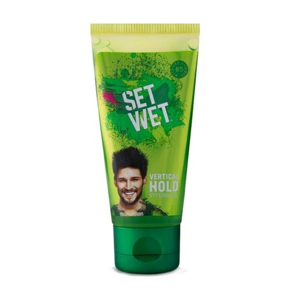 Set Wet Vertical Hold Styling Hair Gel, 50 ml Tube