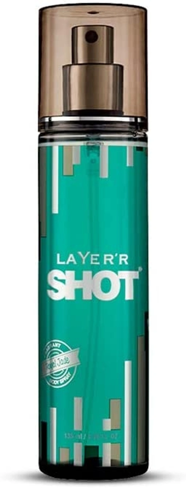 Layer'r Shot Royal Jade Body Spray 135ml