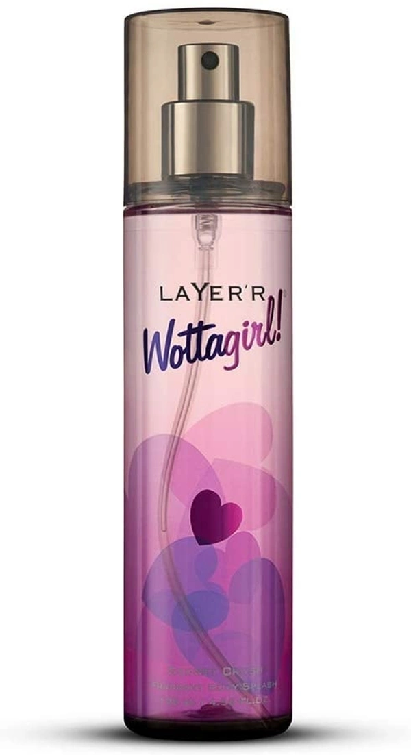Layer'r Wottagirl Secret Crush Body Splash For Women, 135ml