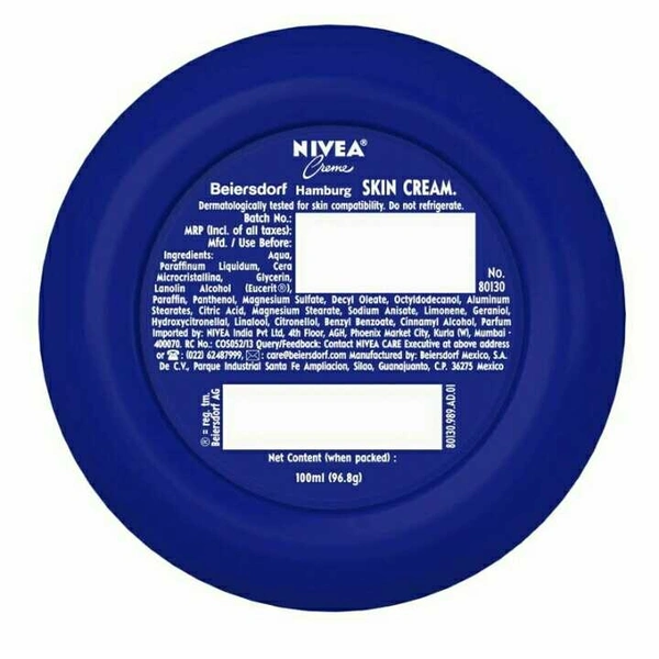 NIVEA Crème, All Season Multi-Purpose Cream, 100gm