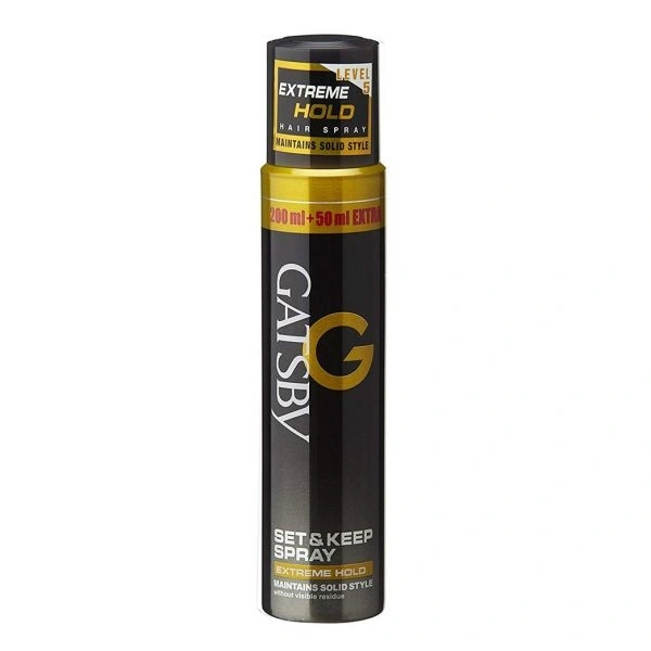Gatsby Set and Keep Spray Extreme Hold, 250ml