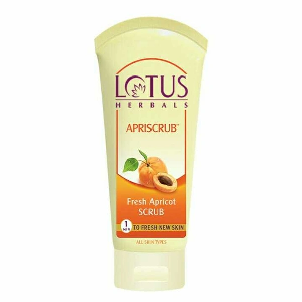 lotus Herbals Fresh Apricot Scrub 100gm