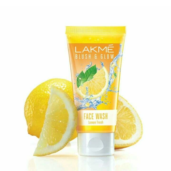 Lakmé Blush & Glow Facewash, Lemon Fresh,50g