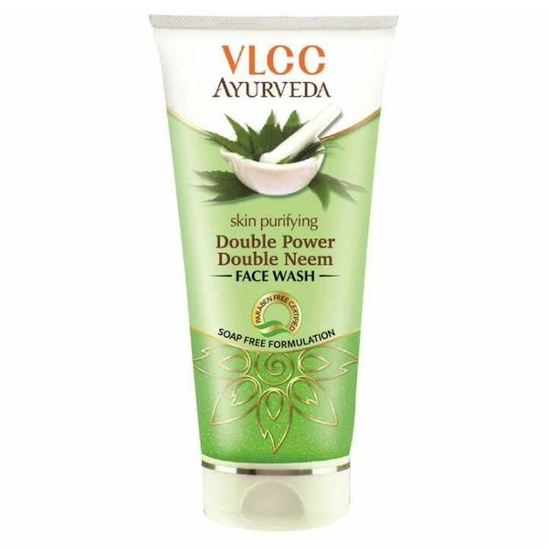 Vlcc Ayurveda Double Power Double Neem Face Wash 100g