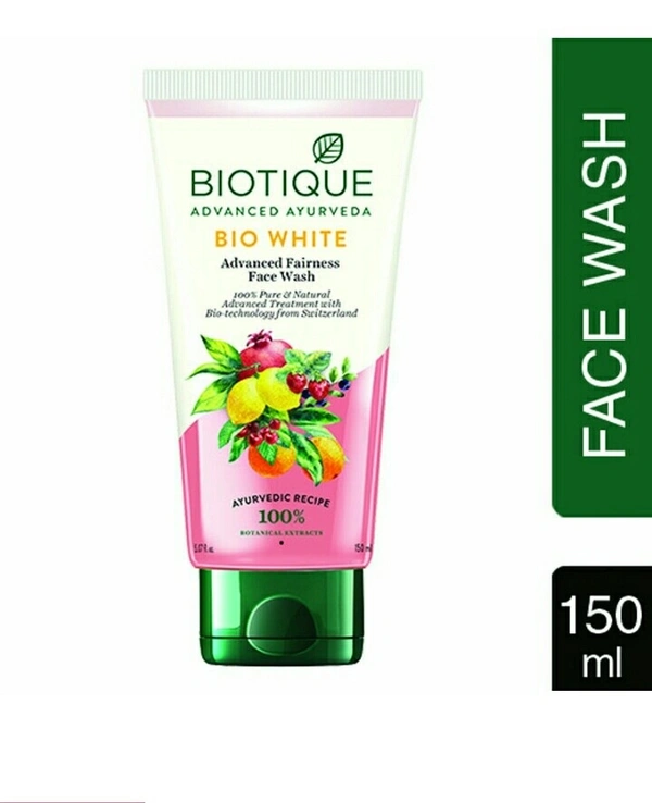 Biotique Bio White Whiting and Brightining Face Wash, 150ml