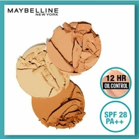 Maybelline New York Fit Me 12Hr Oil Control Compact, 128 Warm Nude, 8g