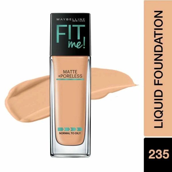 Maybelline New York Fit Me Matte+Poreless Liquid Foundation 235