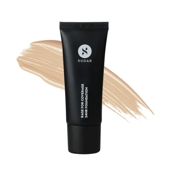 SUGAR Rage For Coverage 24hr Foundation - 10 Latte (25ml)