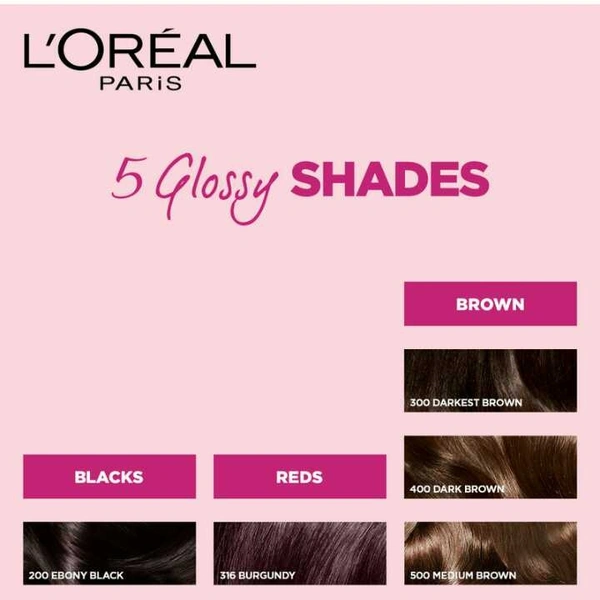 L'Oreal Paris Casting Creme Gloss Hair Color, Darkest Brown 300,