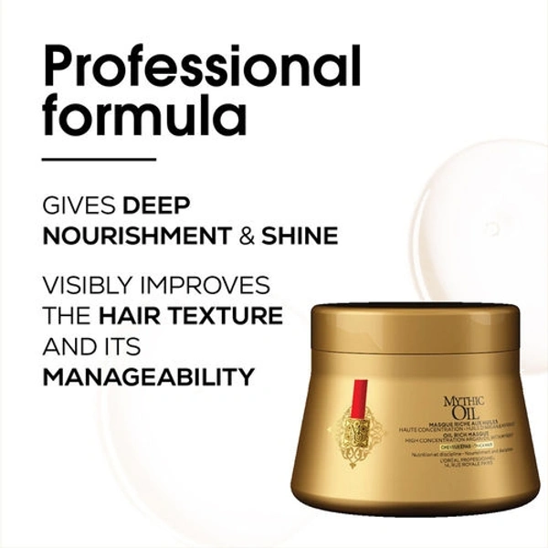 L'Oreal Professionnel Mythic Oil Argan Oil Rich Hair Masque (200ml)