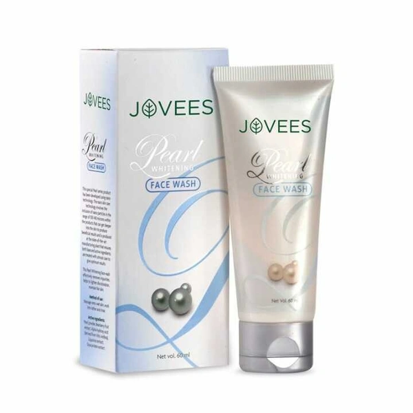 Jovees Pearl Whitening Face Wash, 60gm