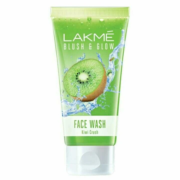 Lakme Kiwi  Face Wash,100gm Lakme Blush & Glow Kiwi Freshness Gel Face Wash,50g