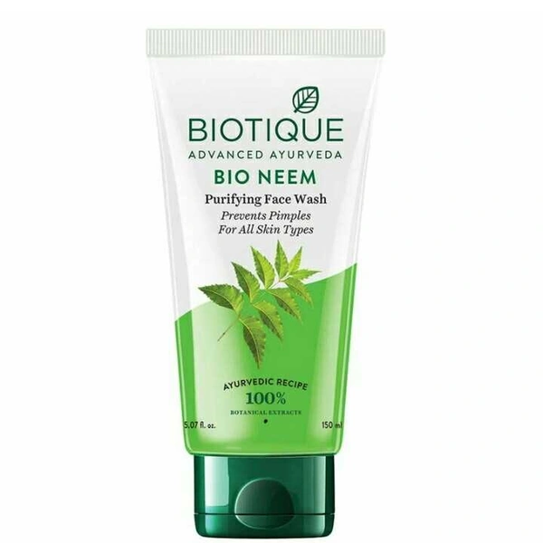 Biotique Bio Neem Purifying Face Wash 150ml 