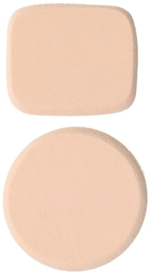 Round and Square Foundation Sponge Puff, 2 Pcs Ultra Soft Makeup 12 Pc Set 