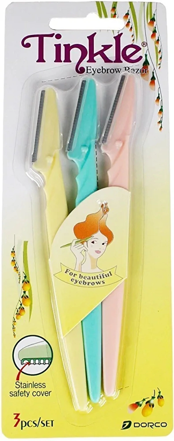 Twinkle Eyebrow Razor Pack ,3 pc 