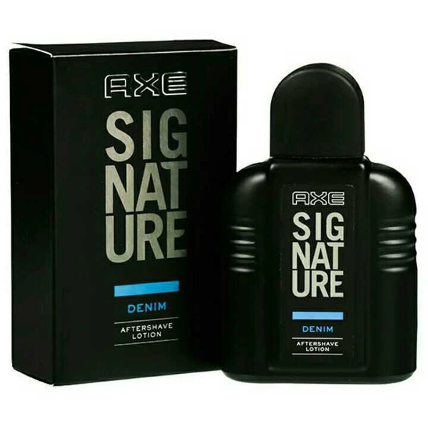 Axe signature Denim Aftershave Lotion , 50ml