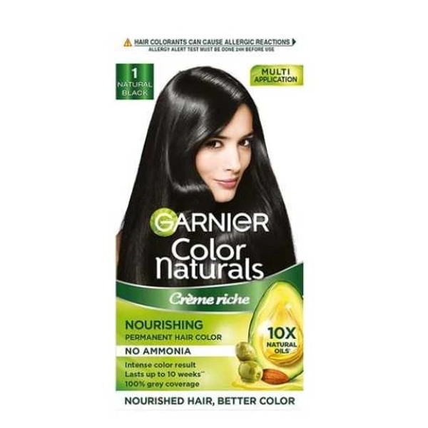 Garnier Color Naturals Creme ; Natural Black 01 30ml