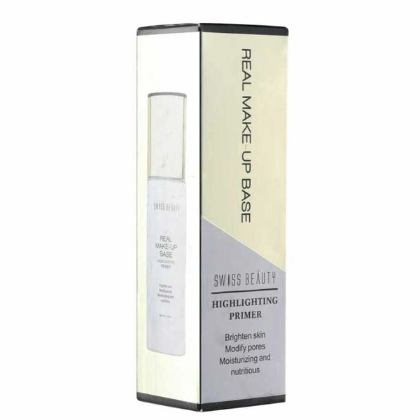 Swiss Beauty Real MakeUp Base Hightlighting Primer, Face MakeUp,, 30ml