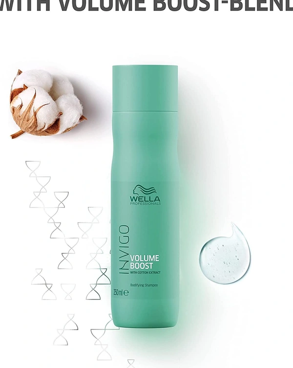 Wella  Invigo Volume Shampoo Wella Professionals Invigo Volume Boost Bodifying Shampoo, 250 ml