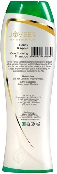 Jovees Honey and Apple Hair Conditioning Shampoo, 250ml