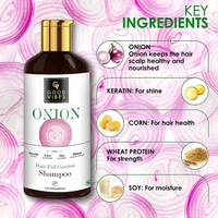 Good Vibes Onion Hairfall Control Shampoo, 200 ml 