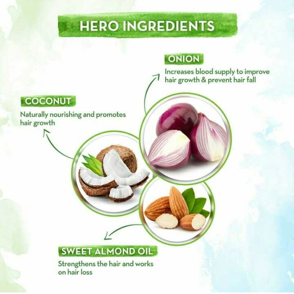 Mamaearth Onion Conditioner for Hair Growth & Hair Fall Control with Coconut Oil 250ml