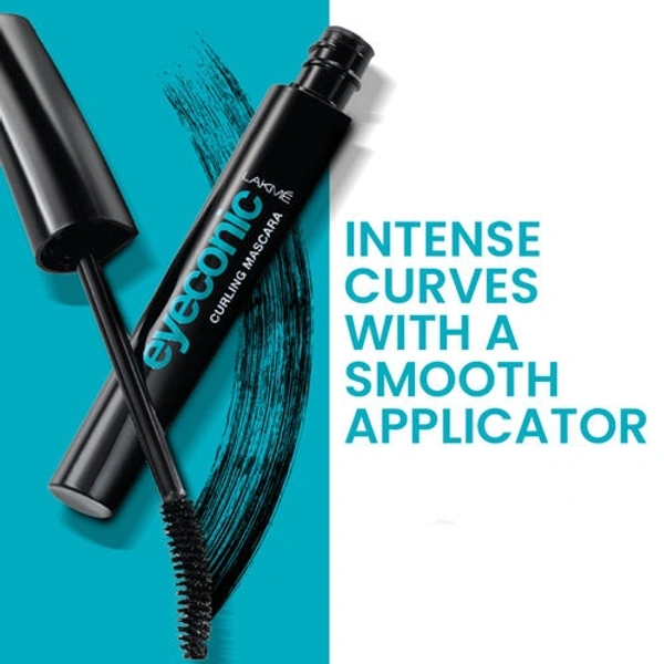 Lakme Eyeconic Curling Mascara - Black(9ml)