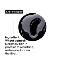 Loreal professional Absolute Serum  Loreal Professionnel Absolut Repair Oil 10-In-1 Multi-benefit Serum For Dry and Damaged Hair(90ml)
