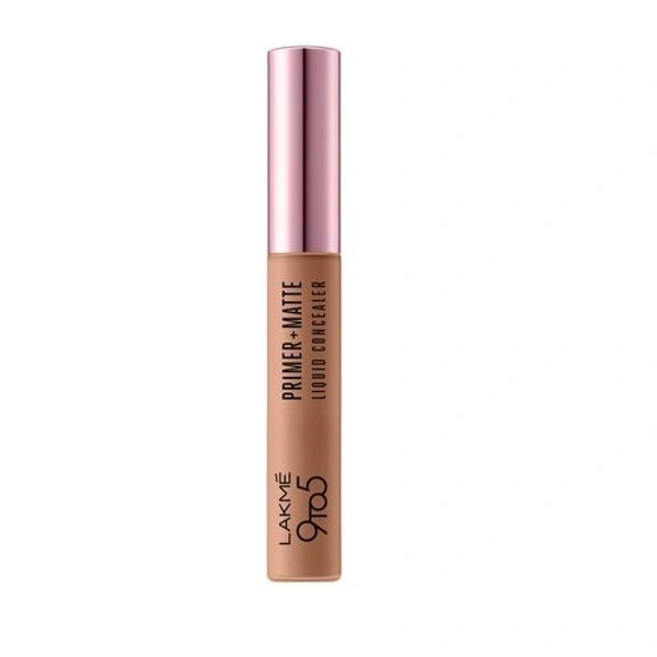 Lakme 9to5 Primer + Matte Liquid Concealer - 34 Almond