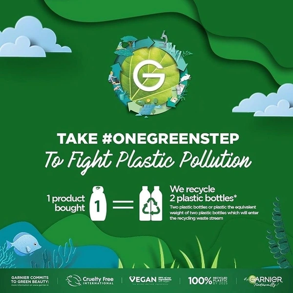 Garnier Skin Naturals, Cleansing Water for Waterproof Makeup, Nourishing Formula, Micellar Oil-Infused Cleansing Water, 125ml