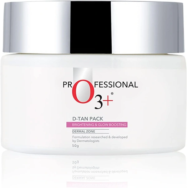 O3+ D-Tan Pack for Instant Skin Brightening and Lightening De Tan Remova
