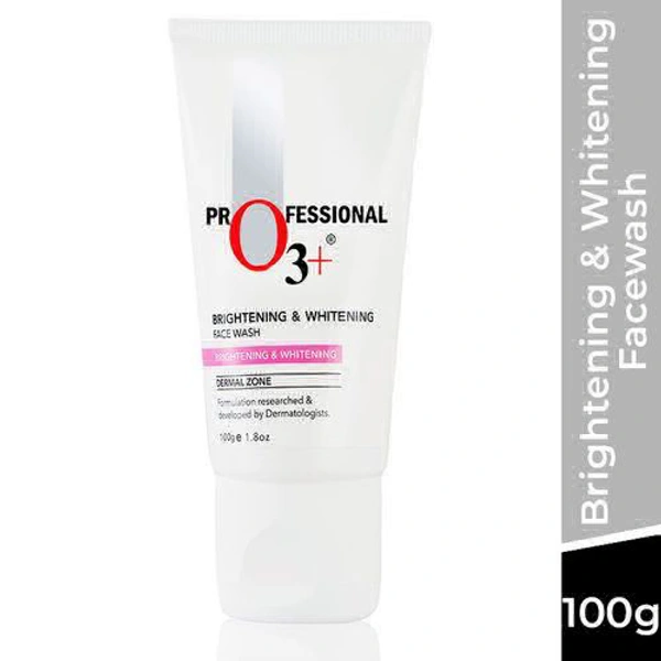 O3+ Brightening & Whitening Face Wash For Sensitive & All Skin Type(100ml)
