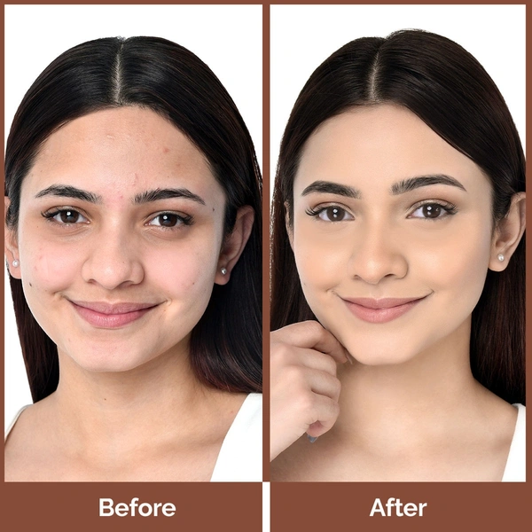 mamaearth Mamaearth Glow Serum Foundation Mini Tube - 01 Ivory Glow (18ml)