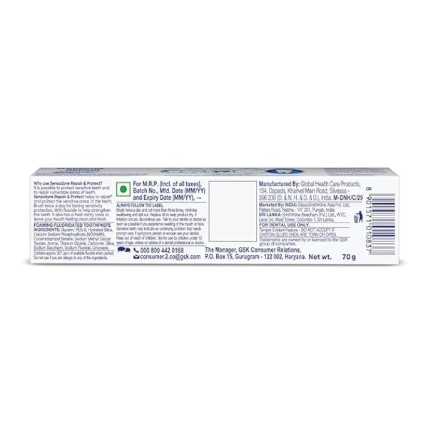 sensodyn Sensodyne  Repair & Protect Sensitivity Relief 70gm