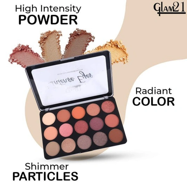 GLAM 21 Sensational 15 Colour Eyeshadow Palette SHADES 02